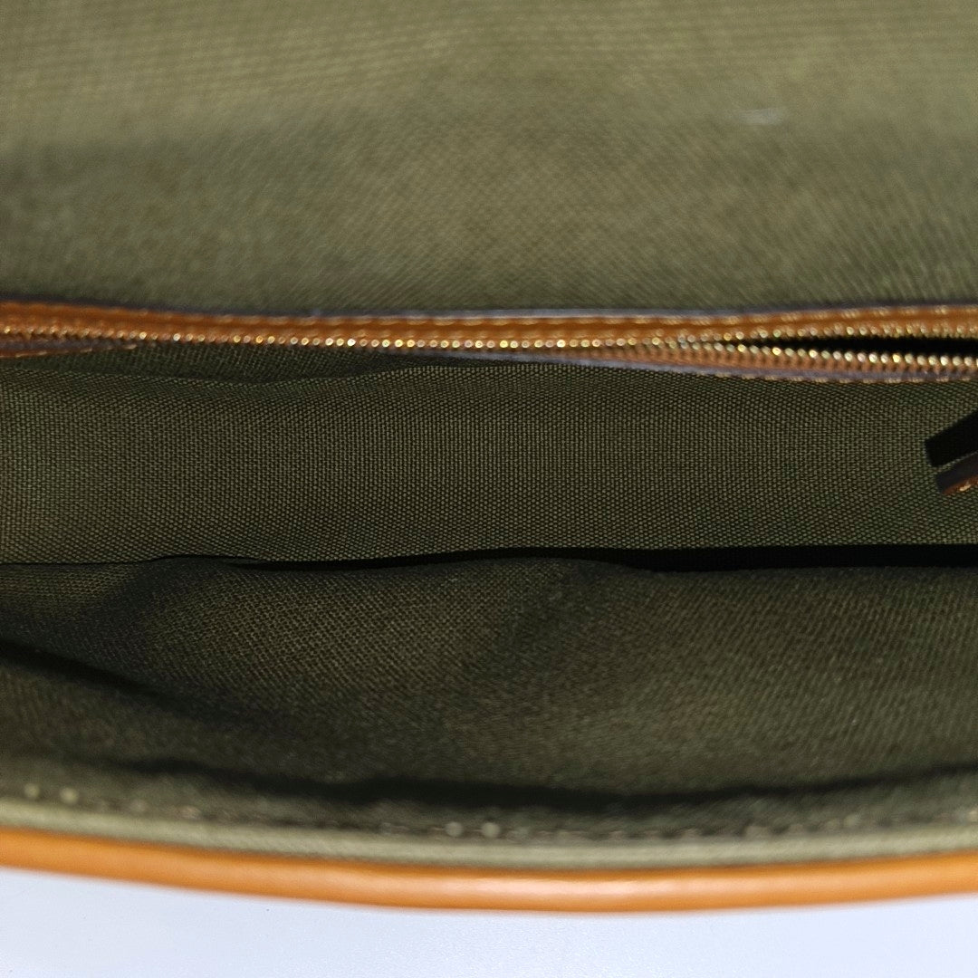 Baguette Medium Canvas Green