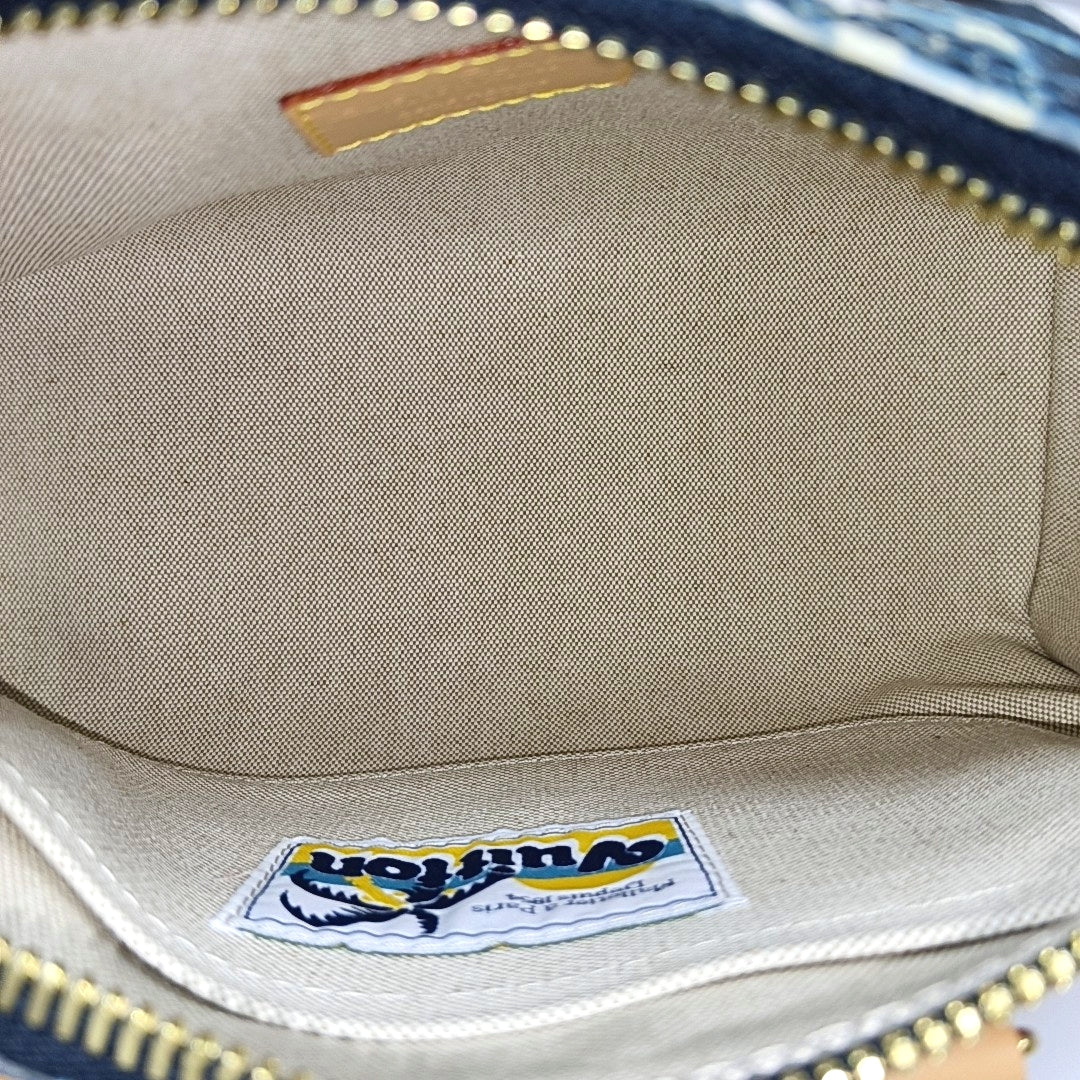 KEEPALL Monogram Coated Canvas Multicolor