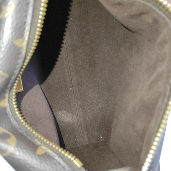 SIDE TRUNK MM Monogram Coated Canvas Brown