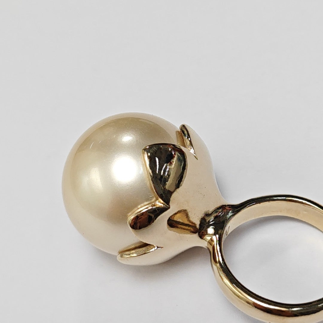 Metal Gold Ring EU 51