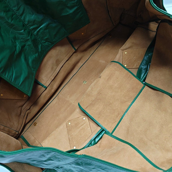 Arco Extra Large Calfskin Green