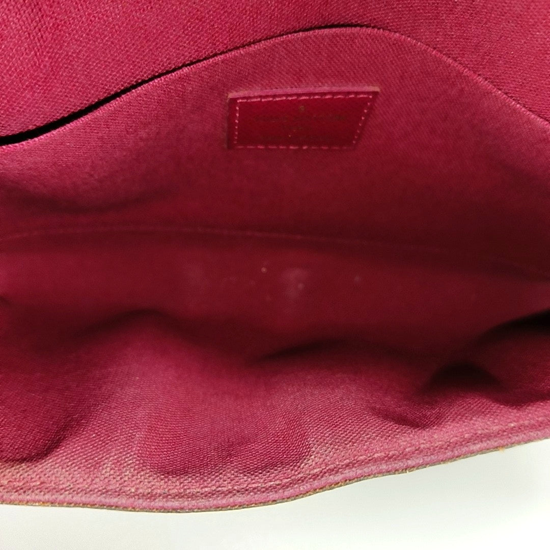 FÉLICIE Monogram Coated Canvas Brown