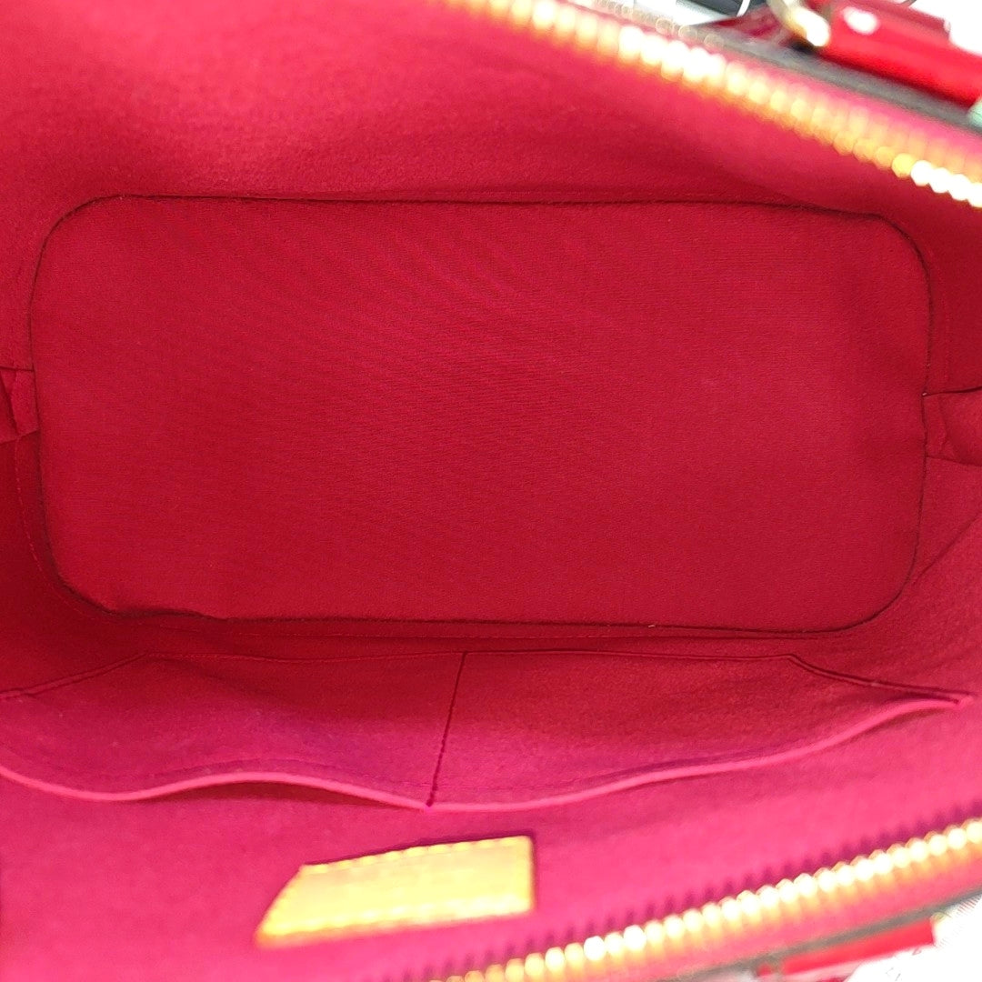 ALMA MM Patent Leather Red