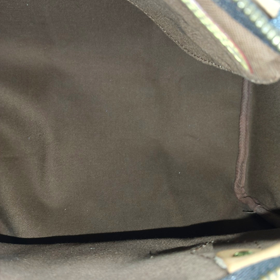 SPEEDY 30 Monogram Coated Canvas Brown