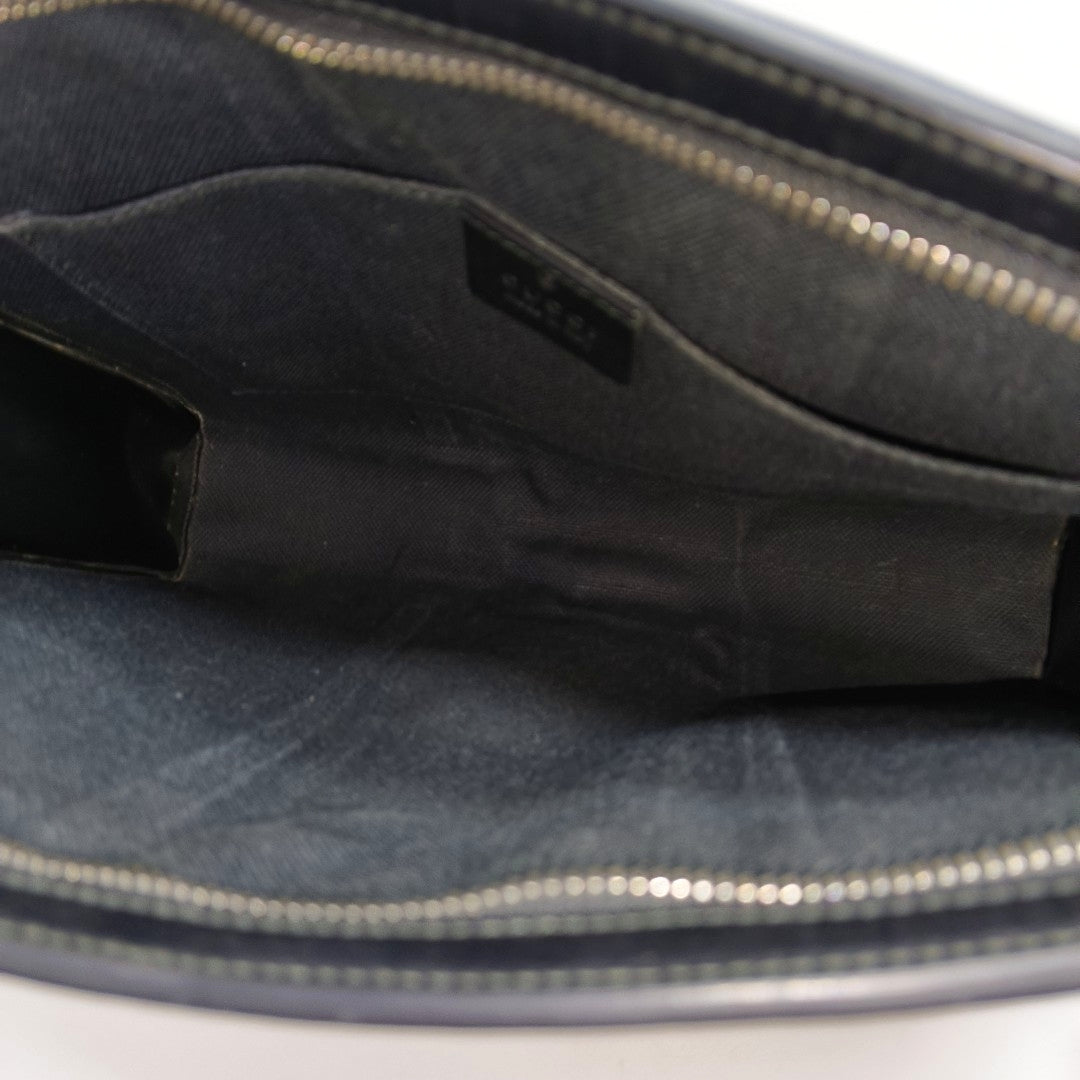 GG Supreme Monogram Coated Canvas Gray