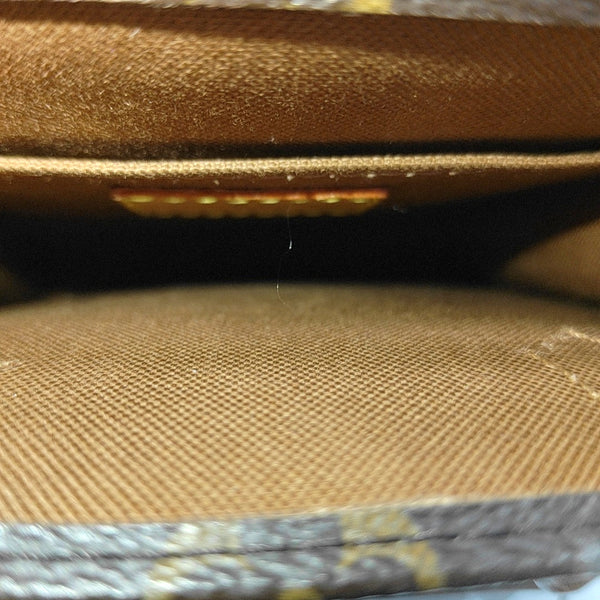 Authenticated pre-owned  SAC PLAT Mini Monogram Coated Canvas Brown - Tote Bag at Looply