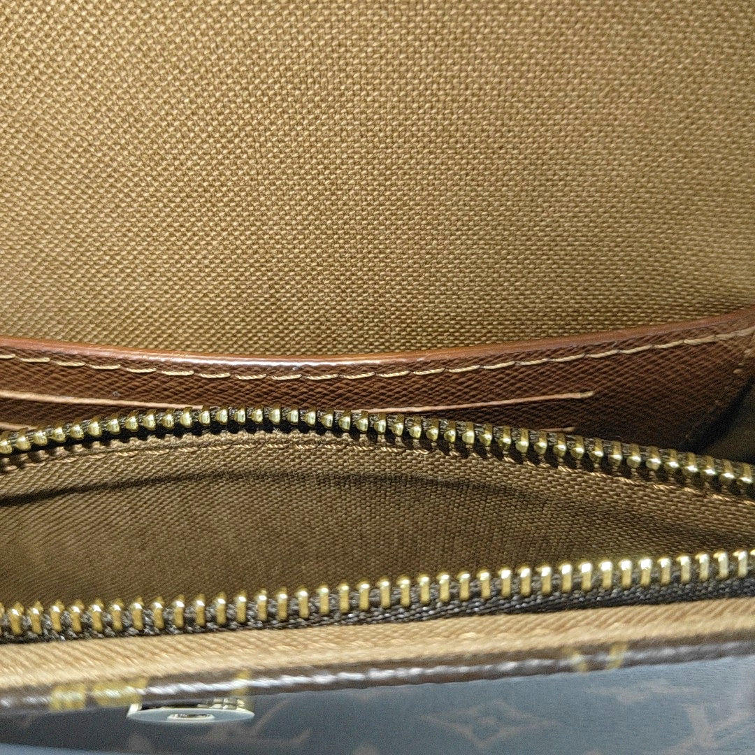 IVY Monogram Coated Canvas Brown