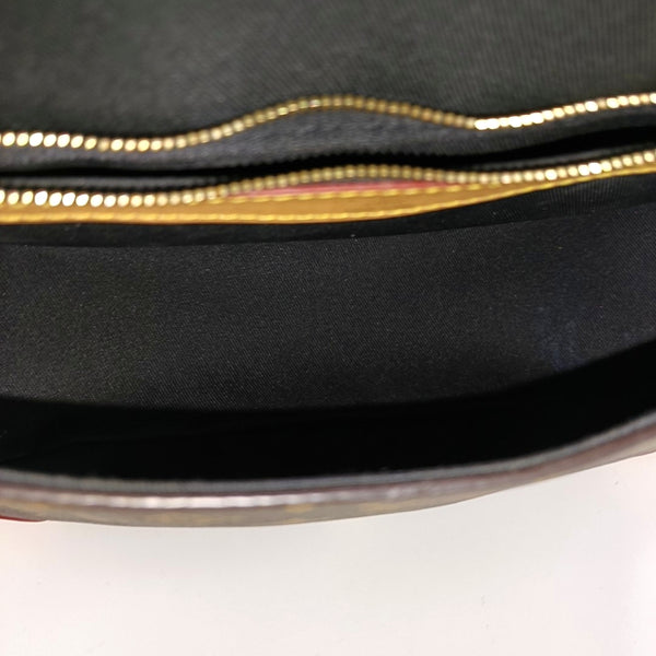 DIANE Monogram Coated Canvas Brown