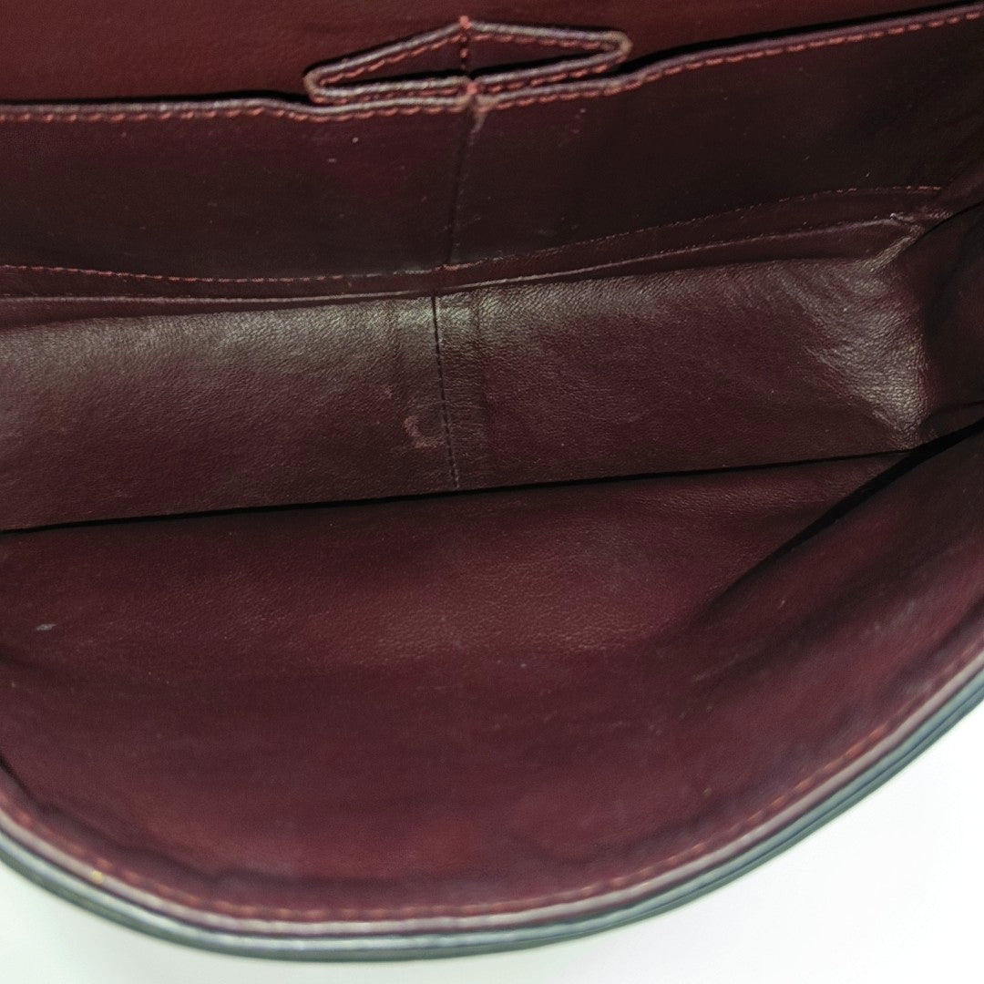 2.55 227 (jumbo) Quilted Calfskin Black