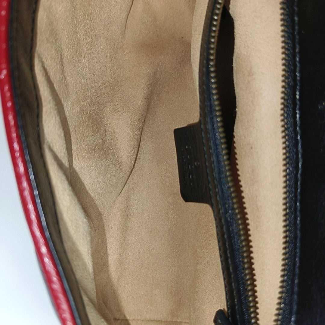 GG Marmont Medium Quilted Calfskin Multicolor