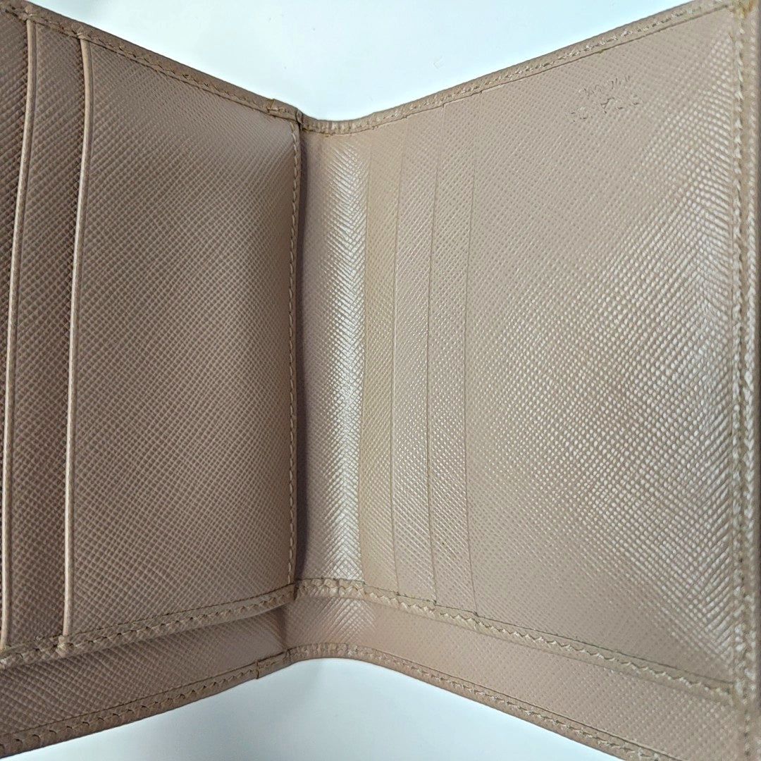 Saffiano Calfskin Wallet Pink