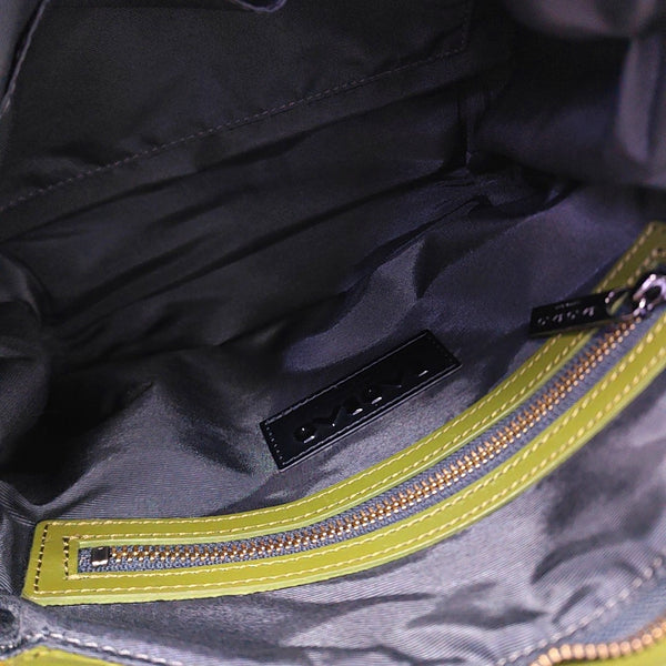 Special Material Shoulder Bag Green
