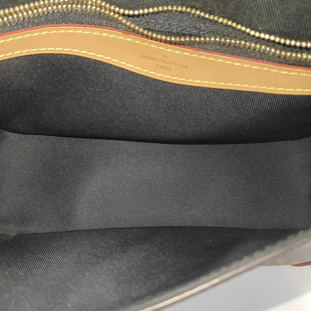DIANE Monogram Coated Canvas Brown