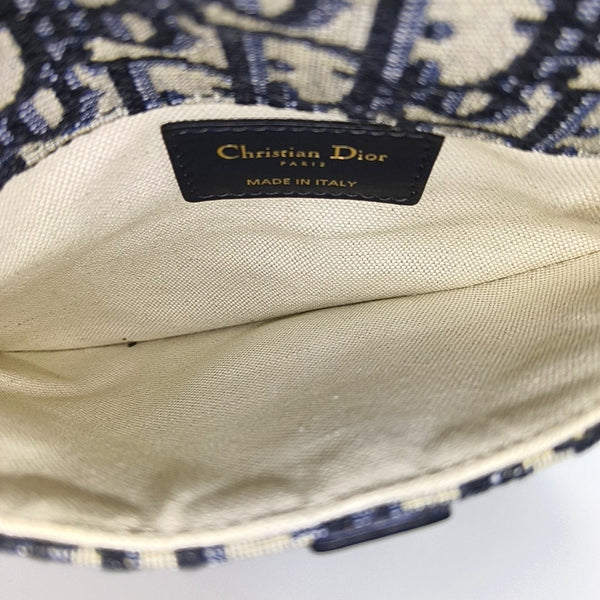 Saddle Mini Oblique Canvas Beige
