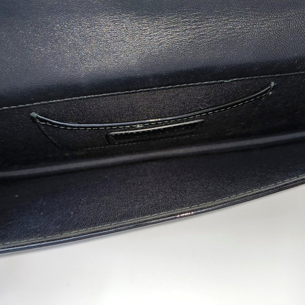 Lady Dior Medium Cannage Patent Leather Black