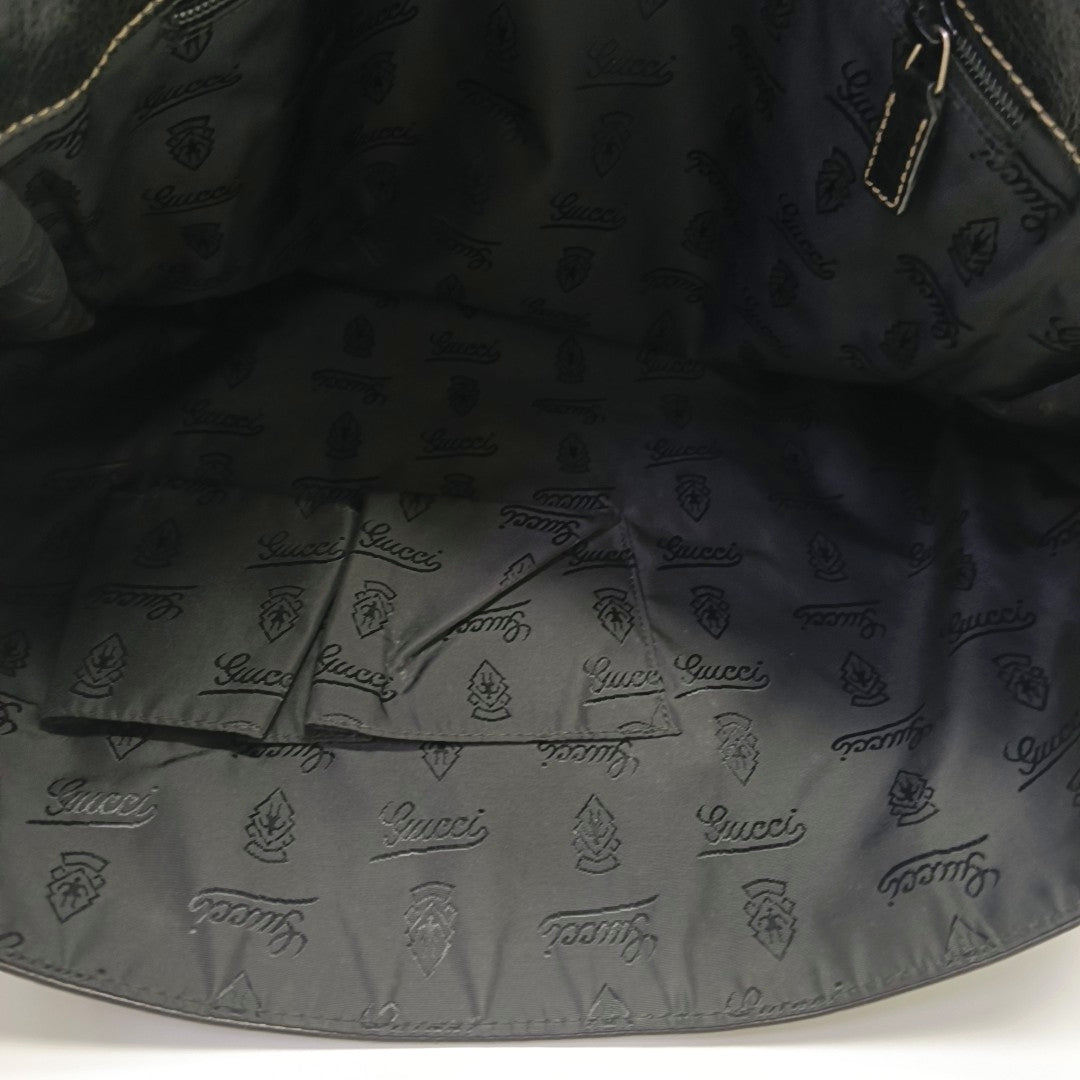 Calfskin Shoulder Bag Black