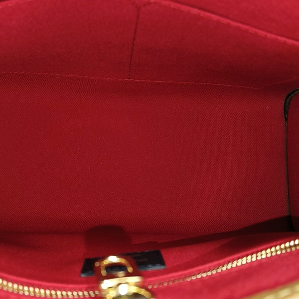 ONTHEGO PM Monogram Coated Canvas Brown