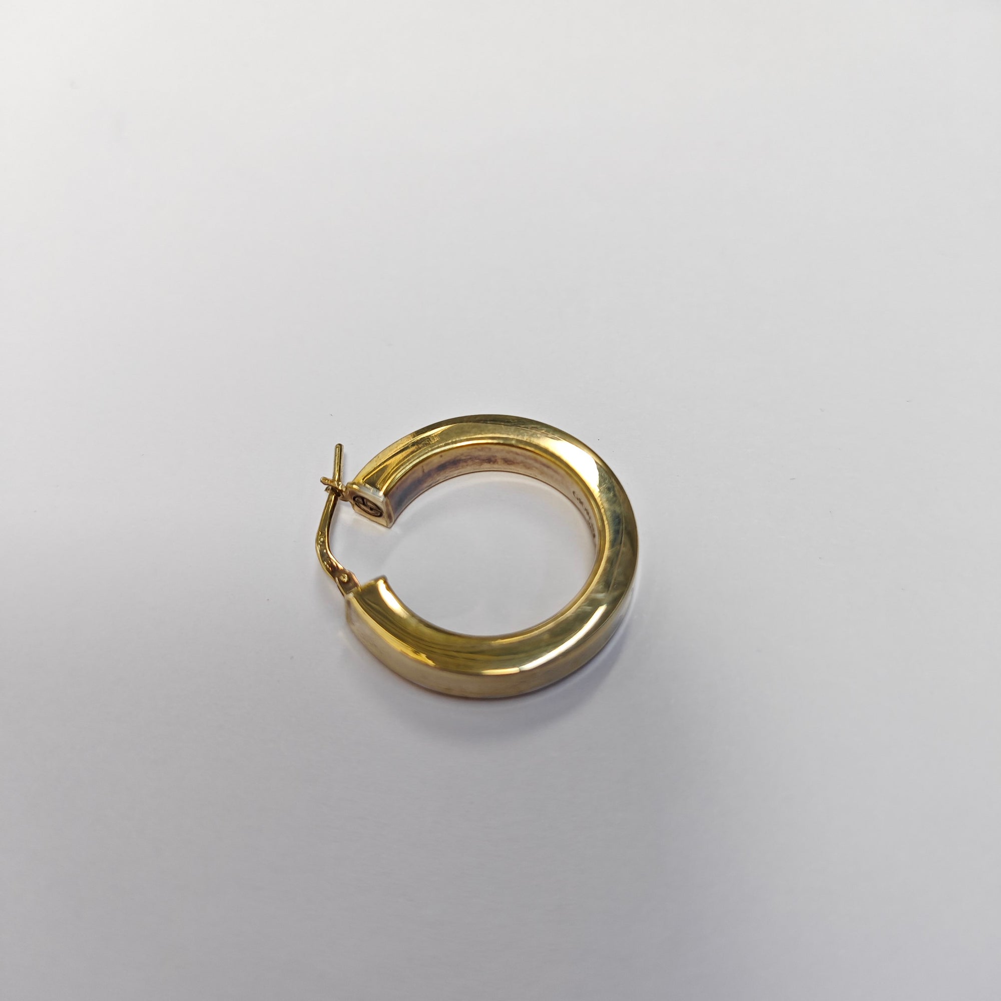 925 Sterling Silver Gold Stud Earrings