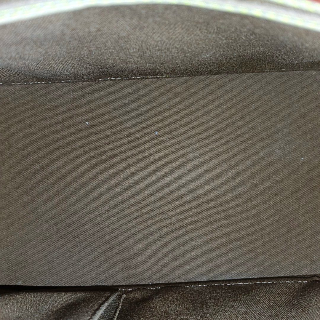 ALMA PM Monogram Coated Canvas Brown