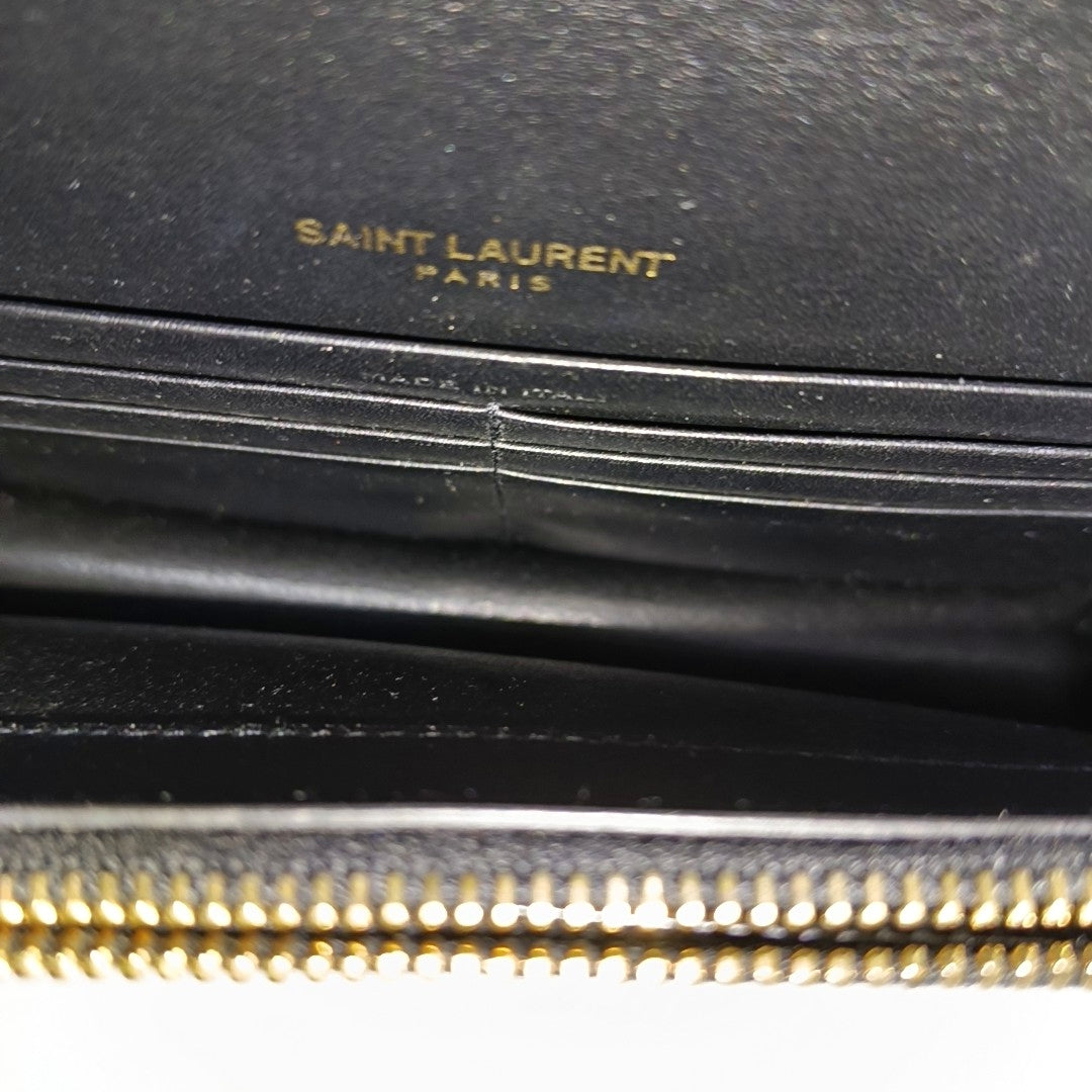 Authenticated pre-owned  KATE Small Calfskin Black - Shoulder Bag at Looply