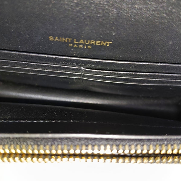 Authenticated pre-owned  KATE Small Calfskin Black - Shoulder Bag at Looply