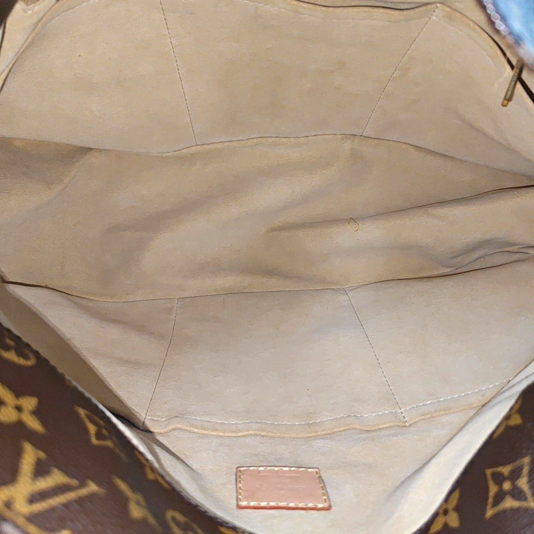 ARTSY MM Monogram Coated Canvas Brown