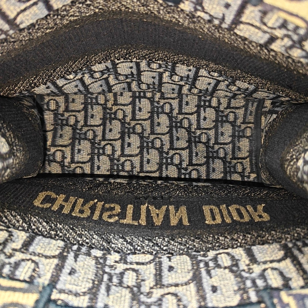 Book Tote Small Oblique Canvas Blue