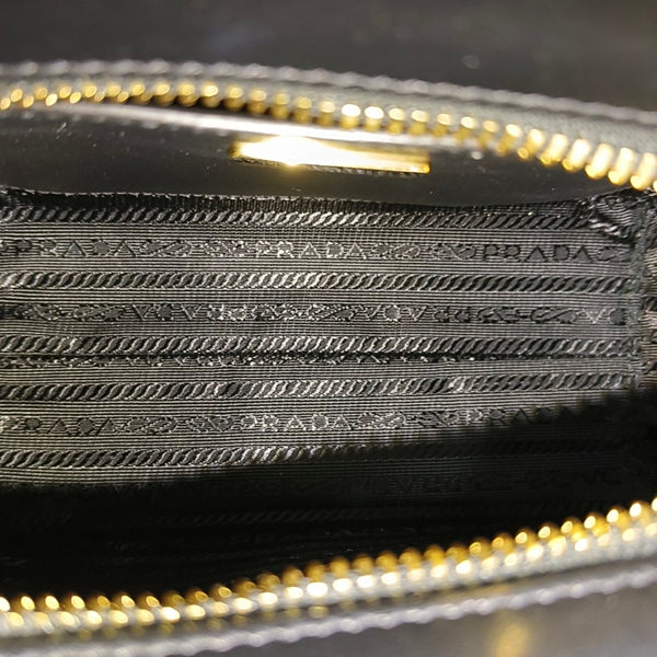 Galleria Mini Saffiano Calfskin Black