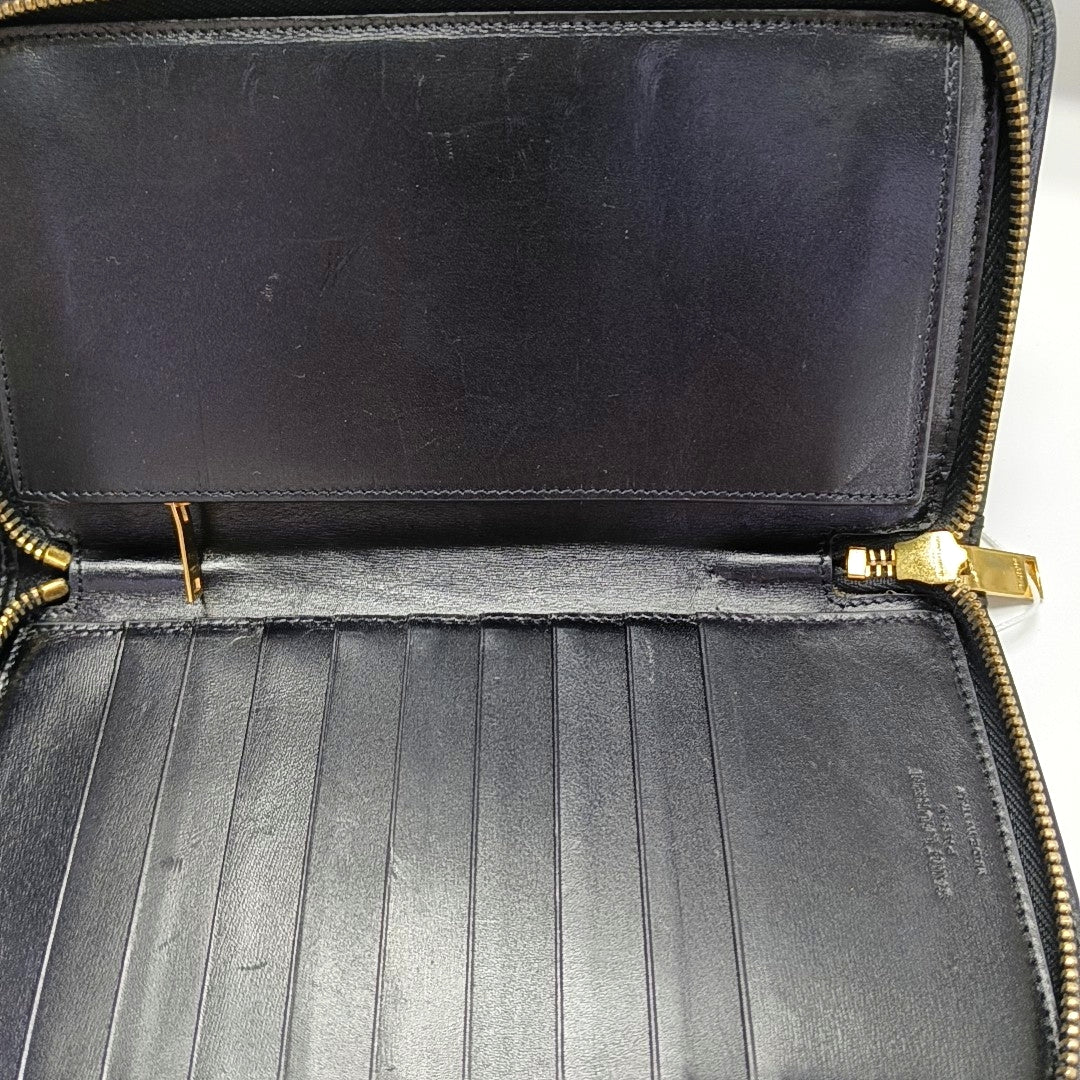Calfskin Wallet Black