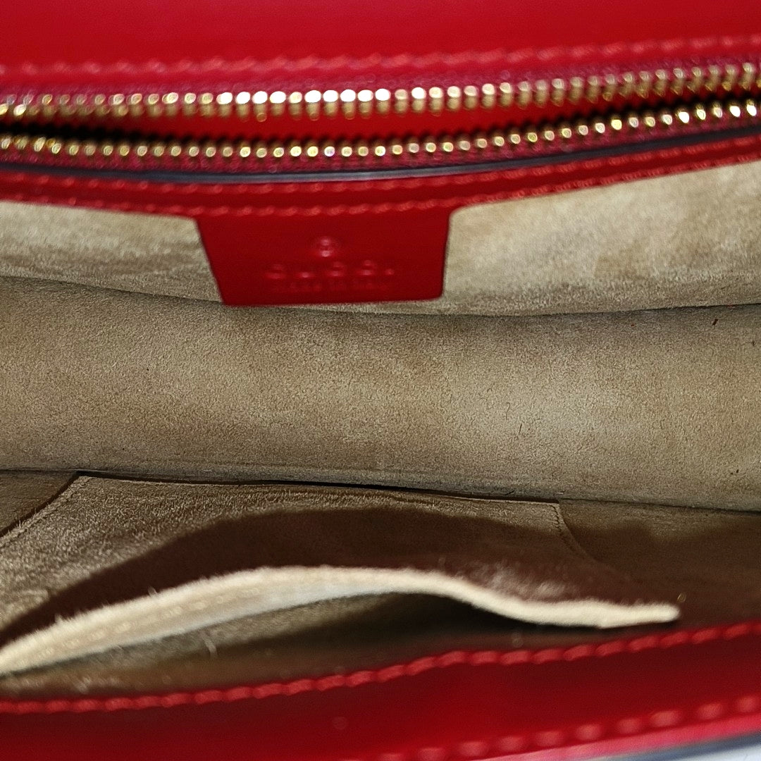 Sylvie Small Calfskin Red