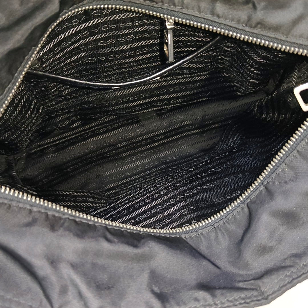 Nylon Crossbody Bag Nylon Black
