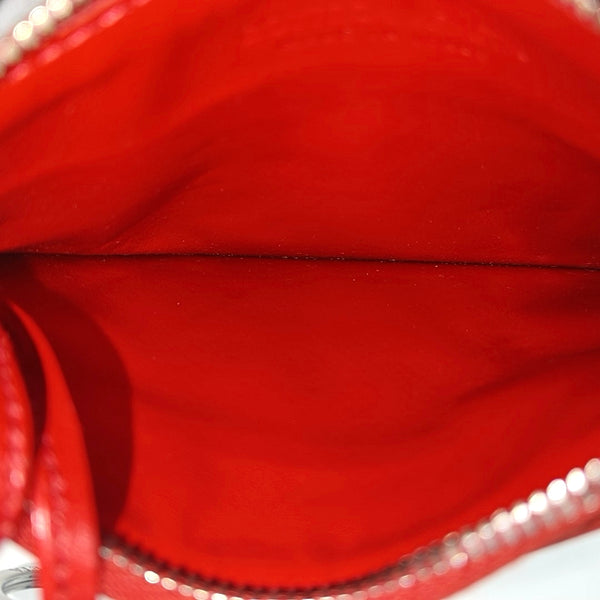 Lambskin Card Holder Red