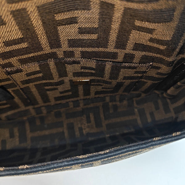 Baguette Mini Fabric Brown