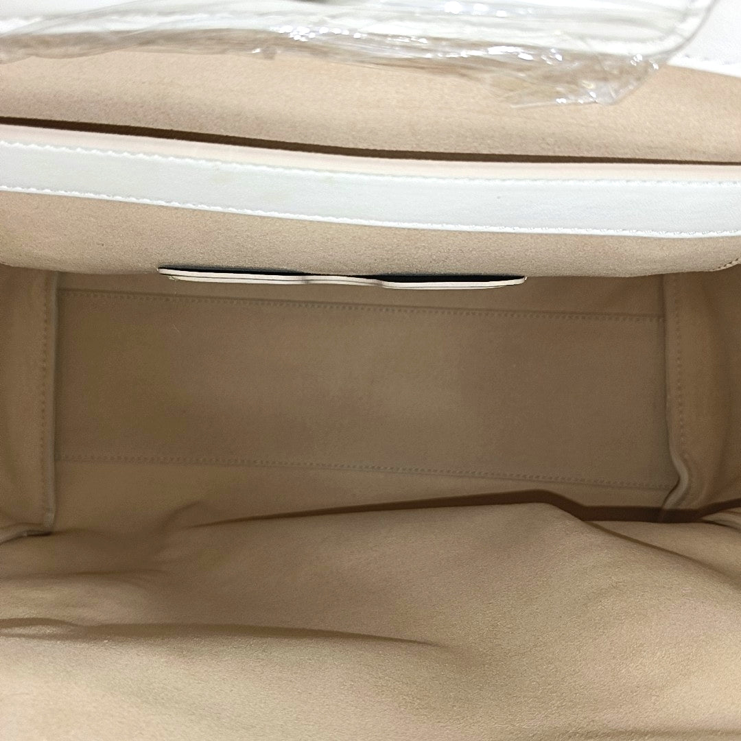 Calfskin Tote Bag White