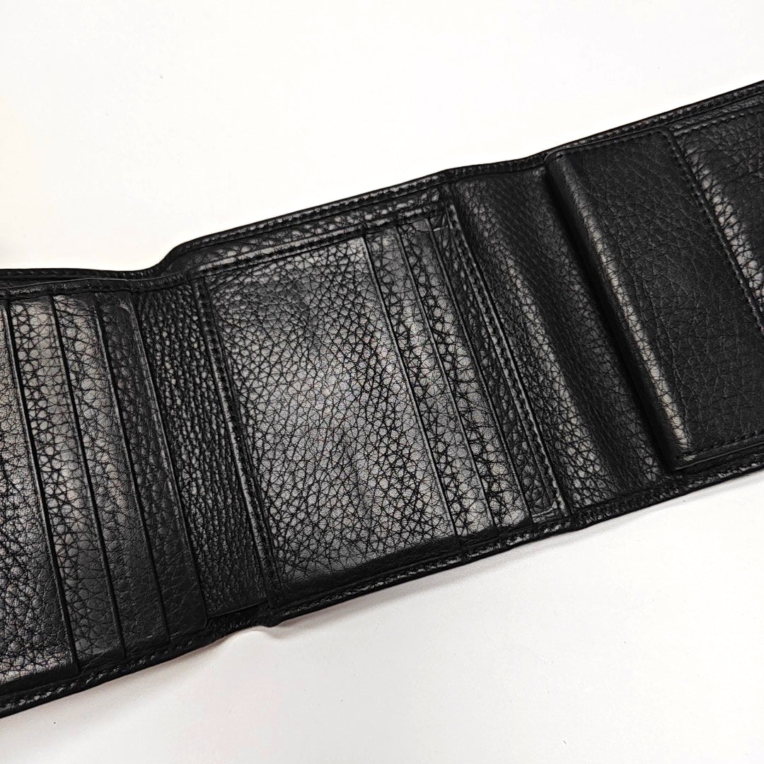 Soho Calfskin Black Wallet