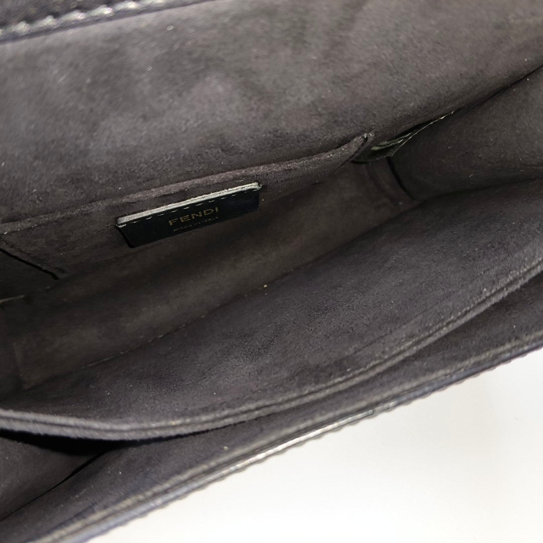 Kan I Mini Calfskin Black