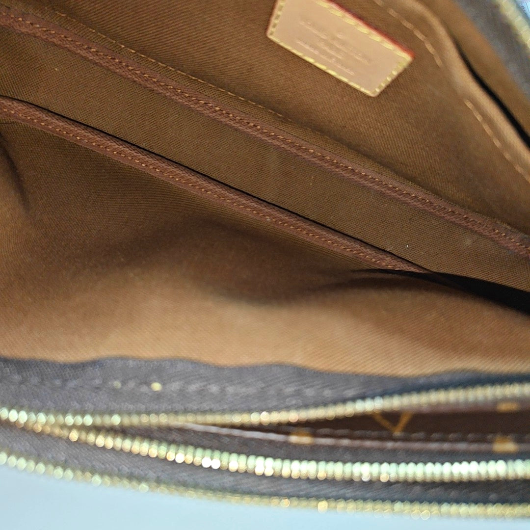 MULTI Monogram Coated Canvas Brown