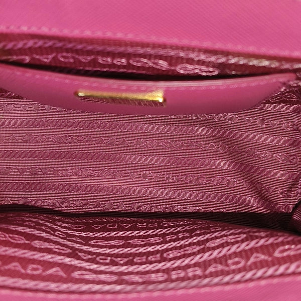 Galleria Super Mini Saffiano Calfskin Red