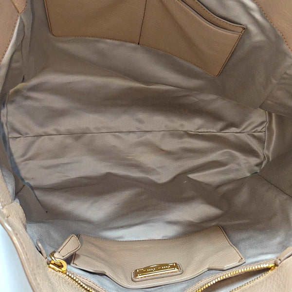 Calfskin Tote Bag Brown