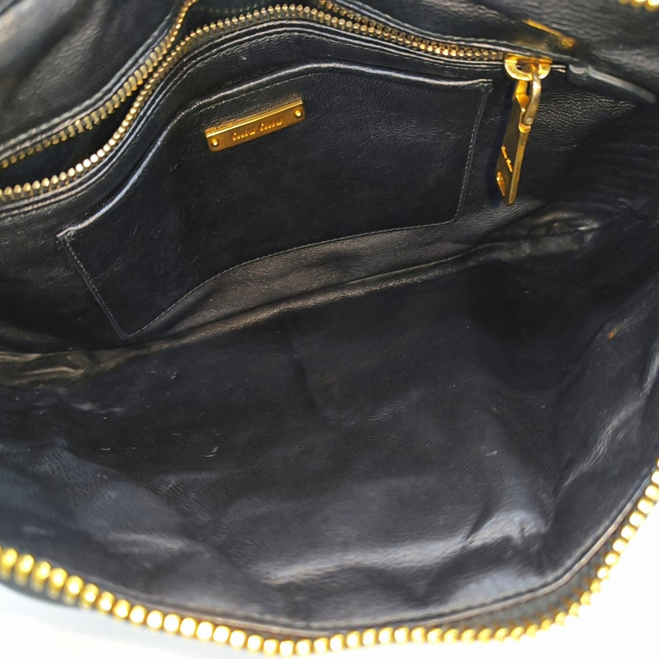 Quilted Lambskin Clutch Black