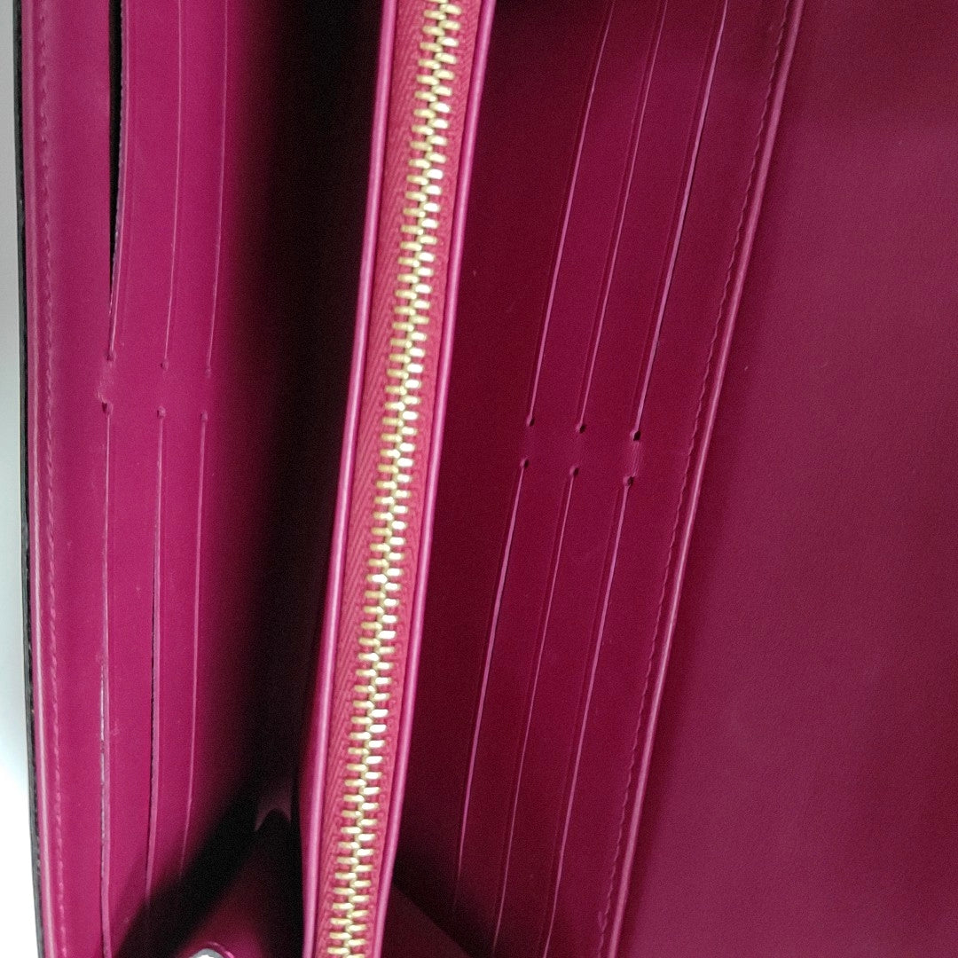 SARAH Monogram Patent Leather Red