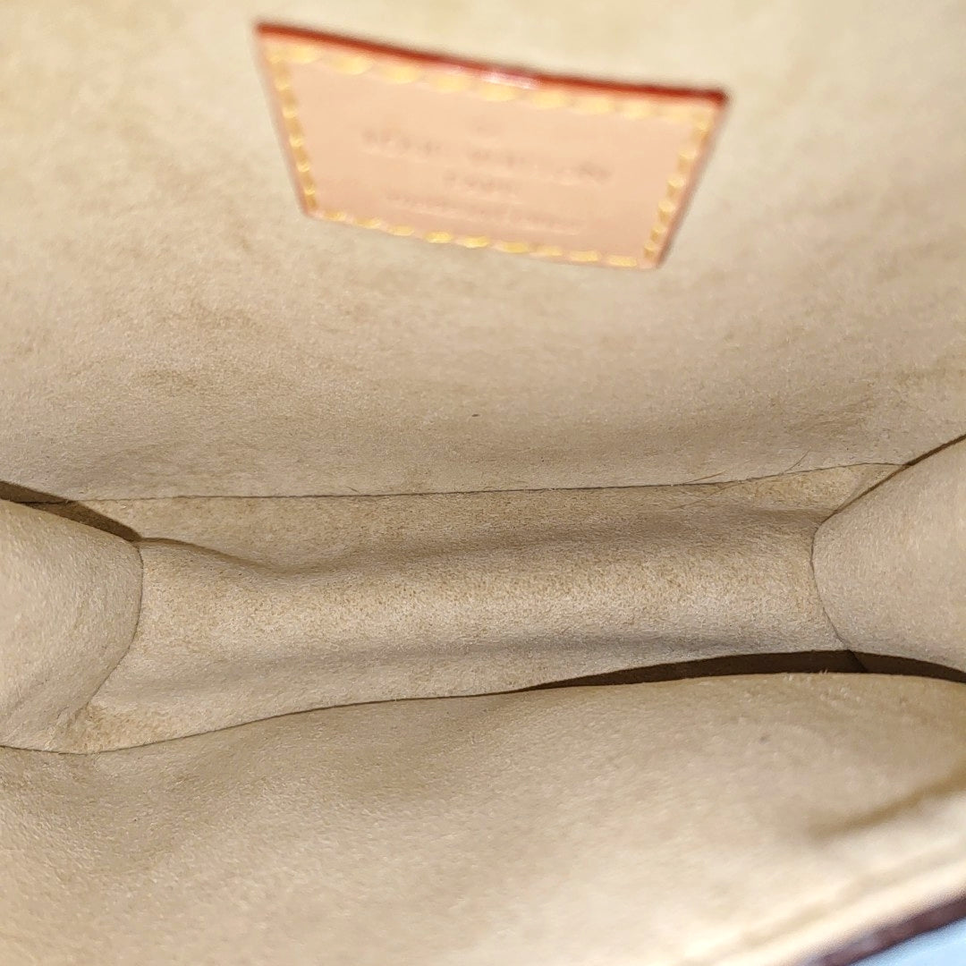 SAUMUR BB Monogram Coated Canvas Brown