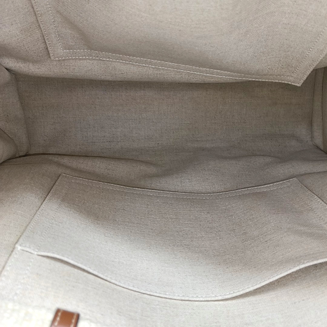CABAS CELINE Fabric Beige
