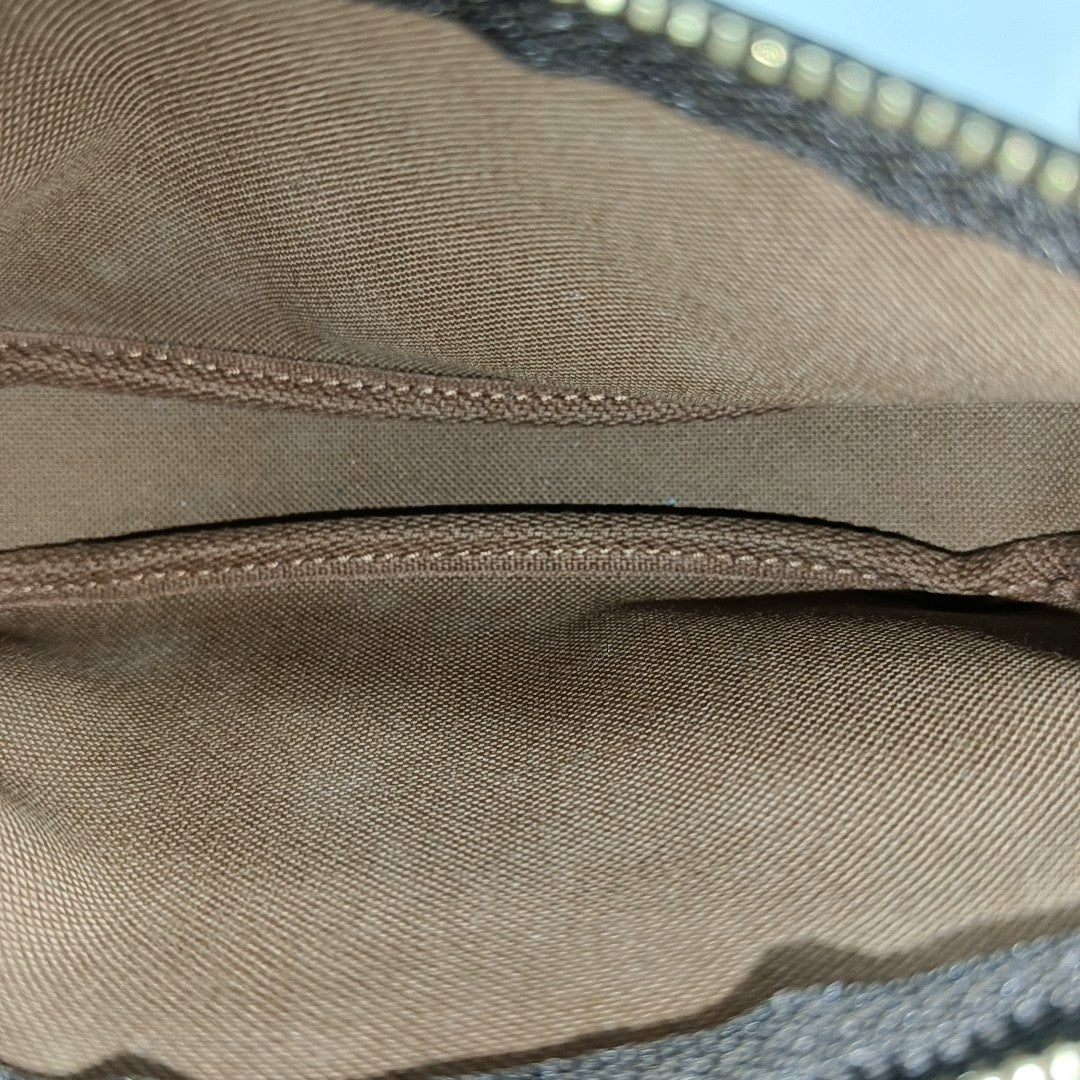 ACCESSOIRES Mini Monogram Coated Canvas Brown
