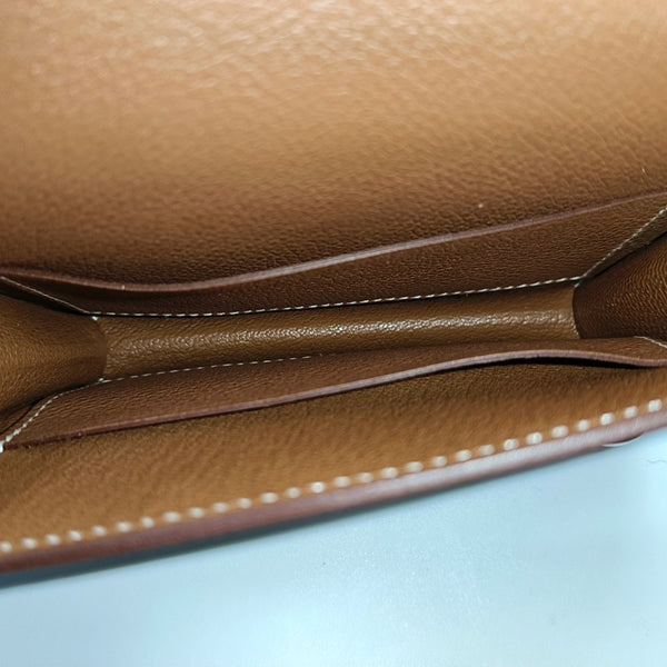 Authenticated pre-owned  Roulis Evercolor Brown Wallet - Wallet at Looply