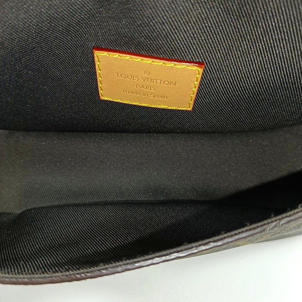 DIANE Nano Monogram Coated Canvas Brown