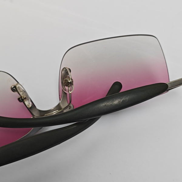 Metal Sunglasses Red