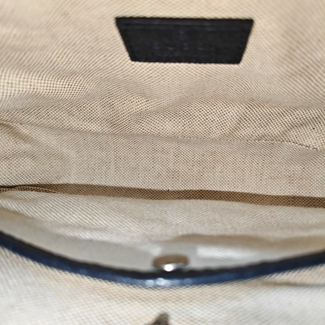 GG Supreme Mini Monogram Coated Canvas Beige