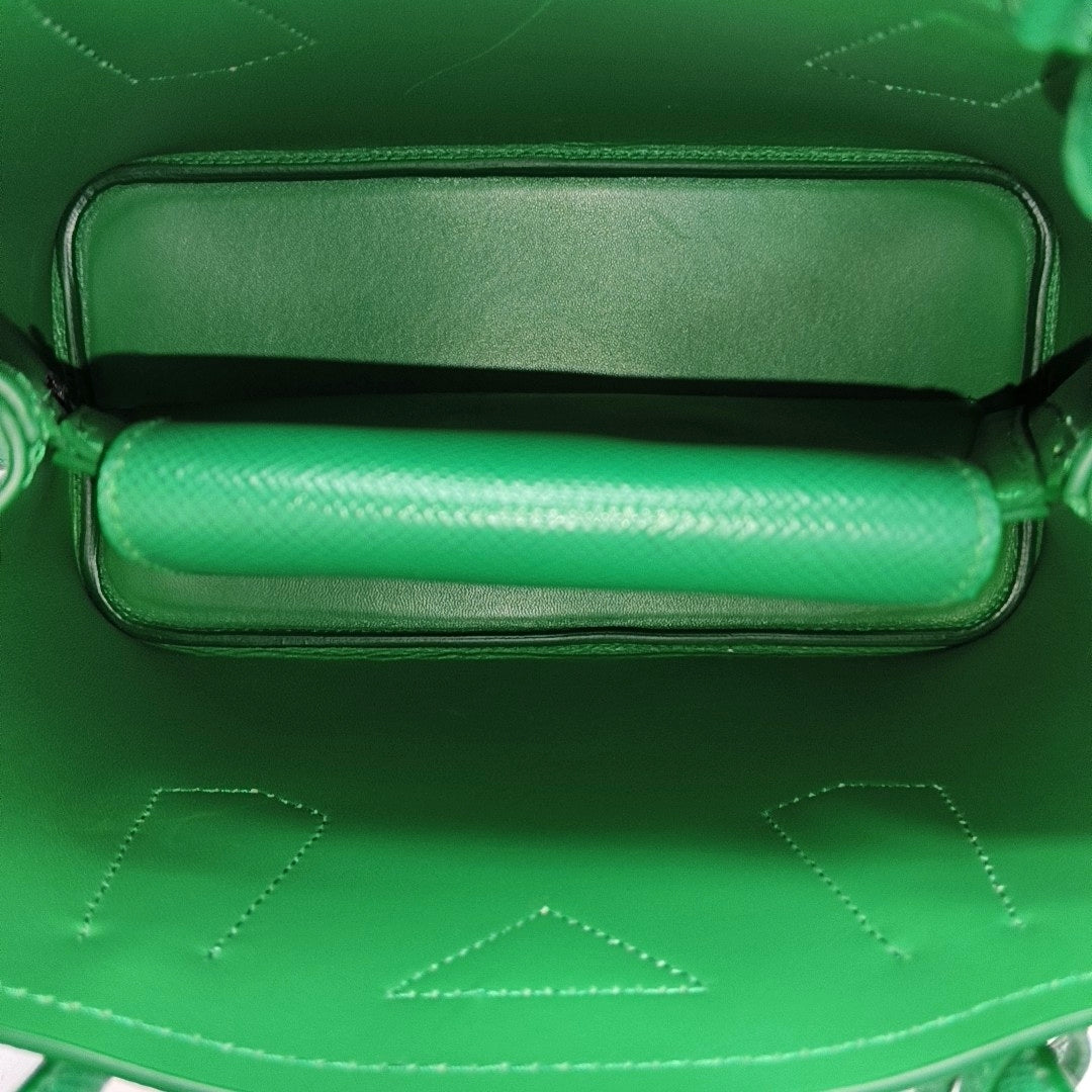 Double Calfskin Green