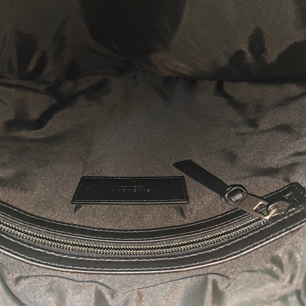 Leather Backpack White